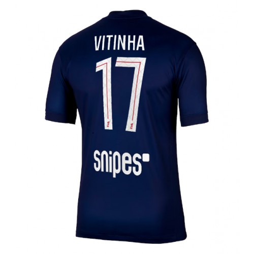 Paris Saint-Germain Vitinha #17 Hemma matchtröja 2025-26 Kortärmad Billigt Paris Saint-Germain Vitinha #17 Hemma matchtröja 2025-26 Kortärmad Billigt